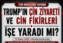 TRUMP’IN ÇİN ZİYARETİ VE CİN FİKİRLERİ İŞE YARADI MI?